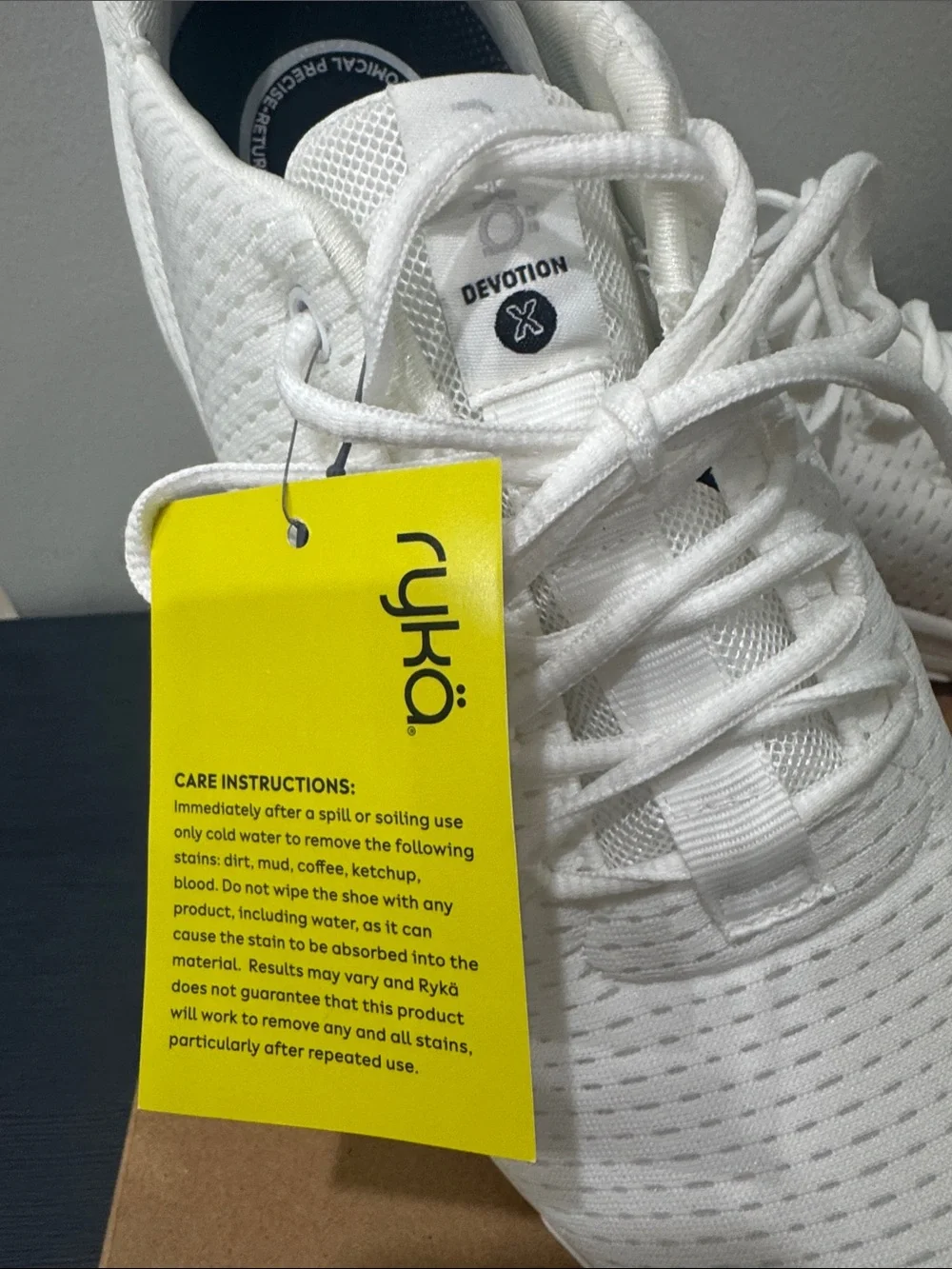 Ryka Devotion X All-White Women's Walking Sneakers